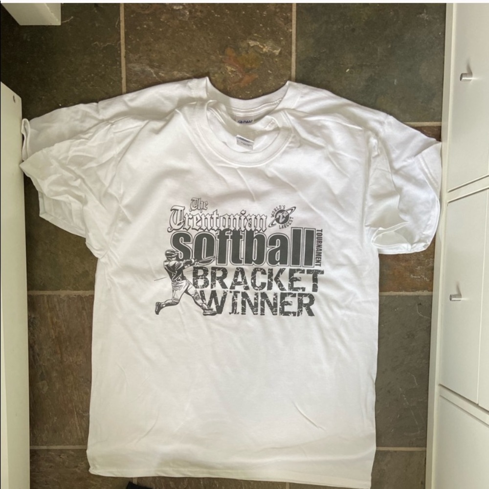 PLEASE READ BELOW Trentonian softbal t-shirt